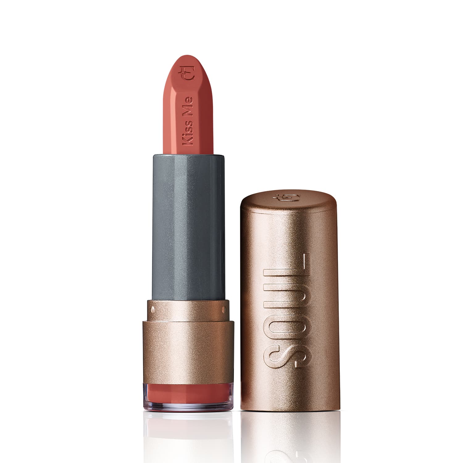 Batom Hidratante Nude Veludo SOUL Kiss Me 3,7g